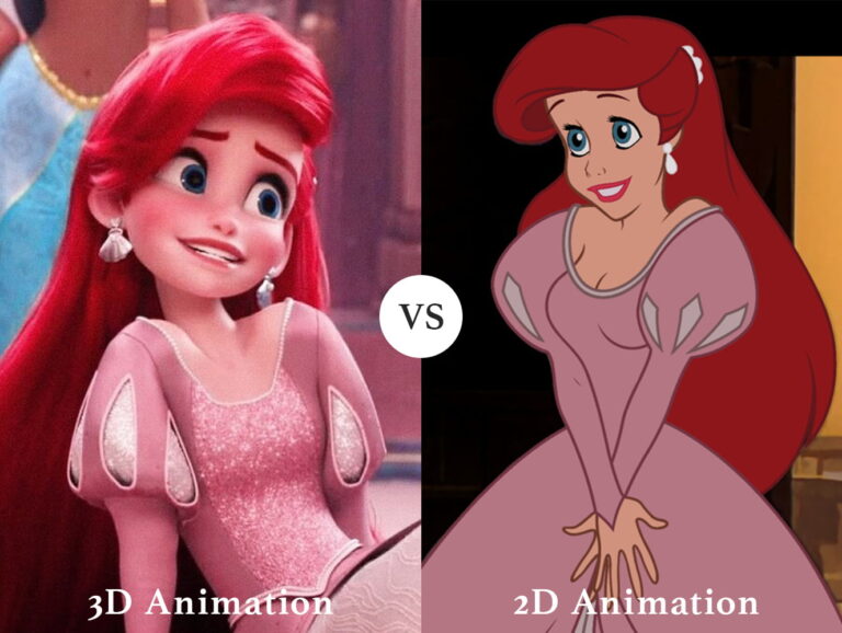 The Difference Between 2D and 3D Animation
